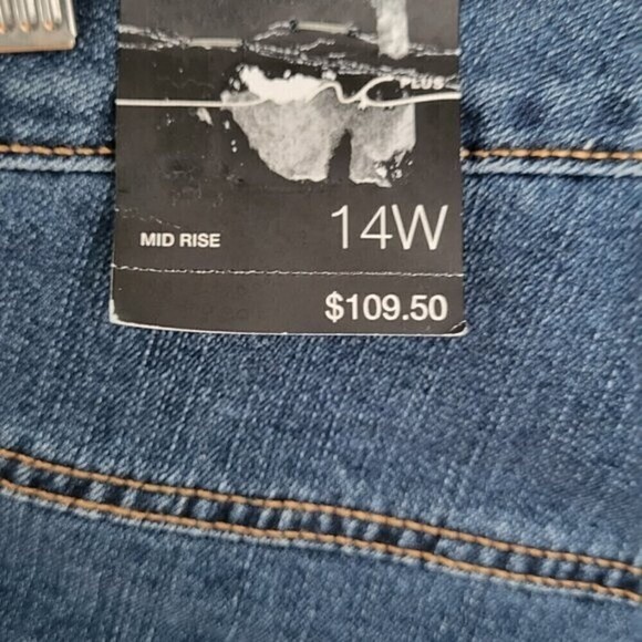 Inc Embellished Skinny Tapered Leg Ankle Jean 14W - Picture 6 of 14